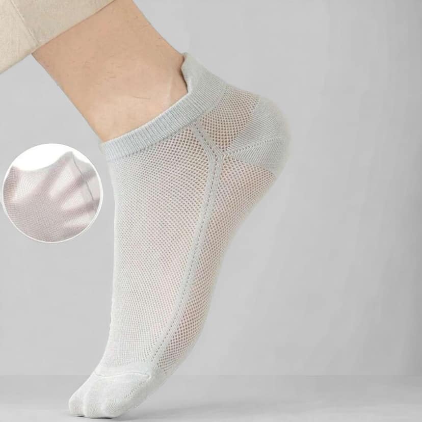 SOCKSCARVING Net Shot Edition Pack of 6 Multicolour Cotton Socks, Low Cut Socks, Suitable for all Occasion, Full Length, Odour Free &, 3X Softer than Regular Socks, For Men-Boys view 5