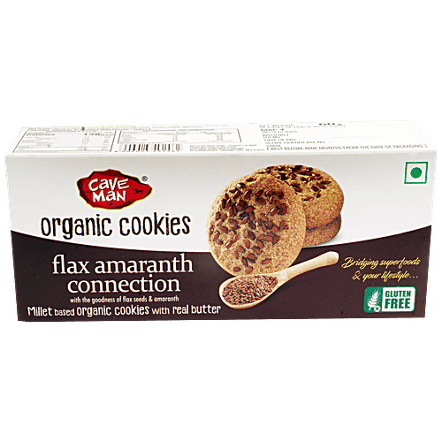 Caveman Flax Amarnath Cookies - 60 g