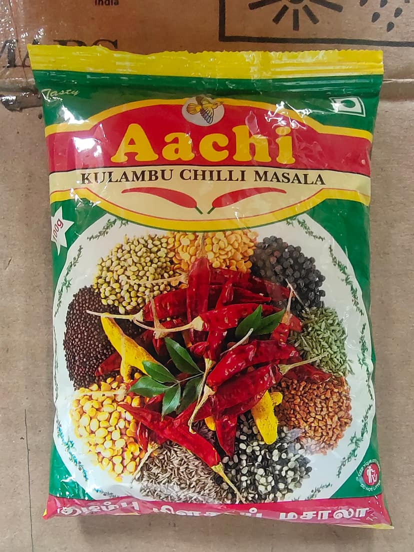 Aachi kulambu chilli masala powder