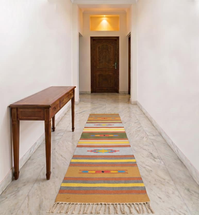 Handcrafted Cotton Panja Dari Floor Runner