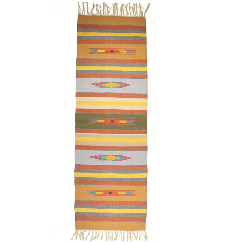 Handcrafted Cotton Panja Dari Floor Runner view 2