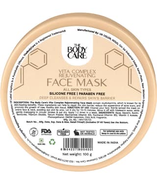 The Body Care Skin Barrier Repair Vita Complex Rejuvenating Face Mask ( 100g)