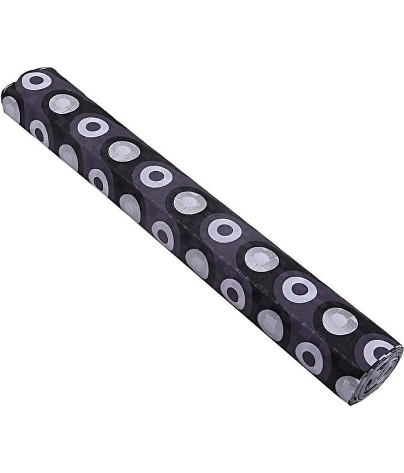 Single PVC Gray Kitchen Shelf Cover Cover view 2