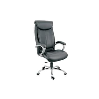 Next to Boss - Leatherette Revolving Chair With Cushioned Handle & Metal Base (CS-L09-HB)
