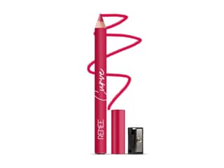 RENEE Curve Lip Liner With Sharpener - Matte Finish, Long-lasting, Richly Pigmented - Cherry Pop