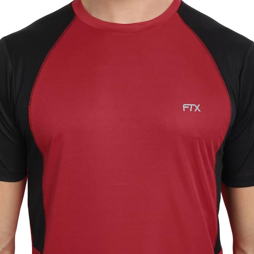 FTX Men Drifit Colorblock Half Sleeve Tshirt view 3