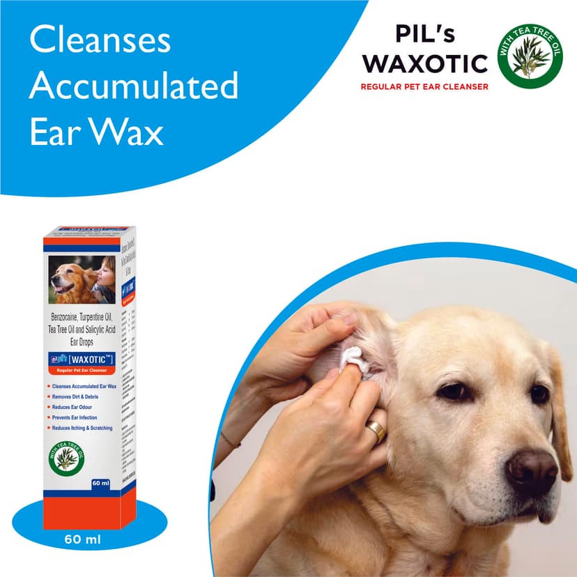 Waxotic Pet Ear Cleaner | 60ML | Pack of 2 view 2