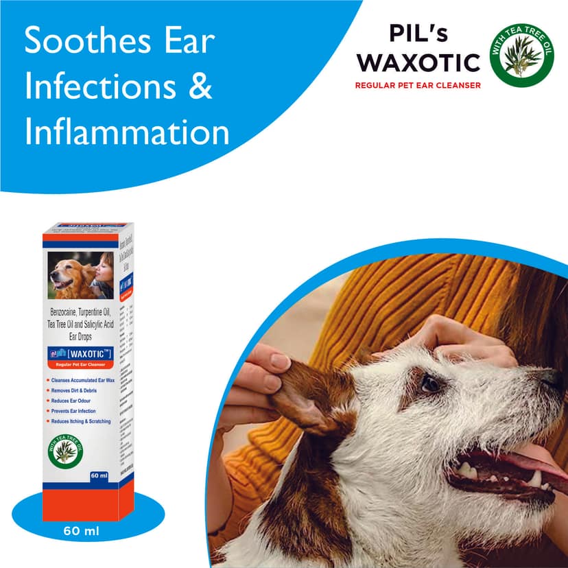 Waxotic Pet Ear Cleaner | 60ML | Pack of 2 view 3