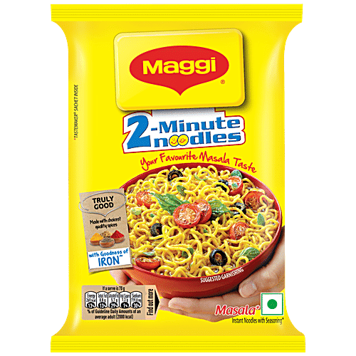 Maggi 2-min Masala Instant Noodles - 70 g