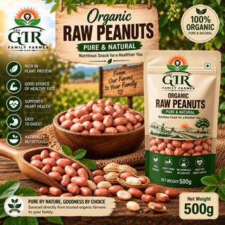 Organic Raw Groundnuts - Pure & Natural from THE GIR FARMER