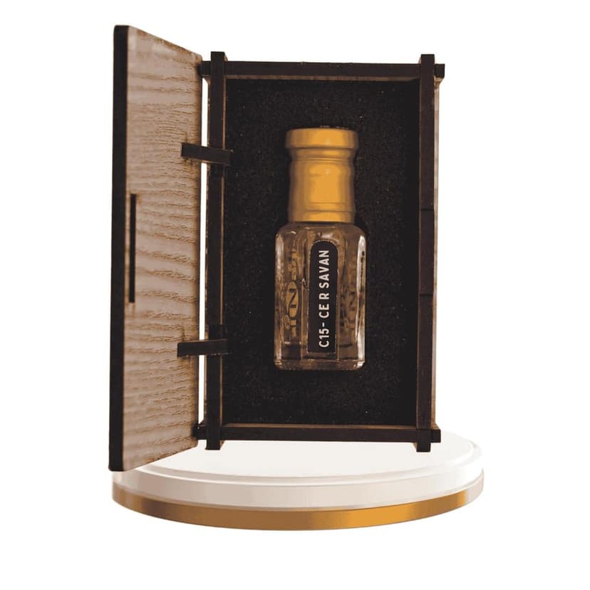 alNaqi CE R SAVAN 6ml - Premium Attar for Men, Long Lasting Fragrance Oil, Alcohol Free Masculine Scent, Original Musk Attar Blend