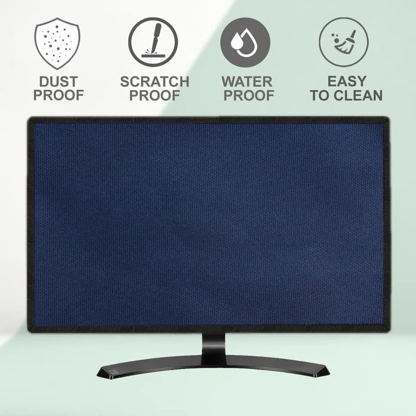PalaP Super Premium Dust Proof Monitor Cover for Philips 21.5 inches Monitor (Grey) view 5