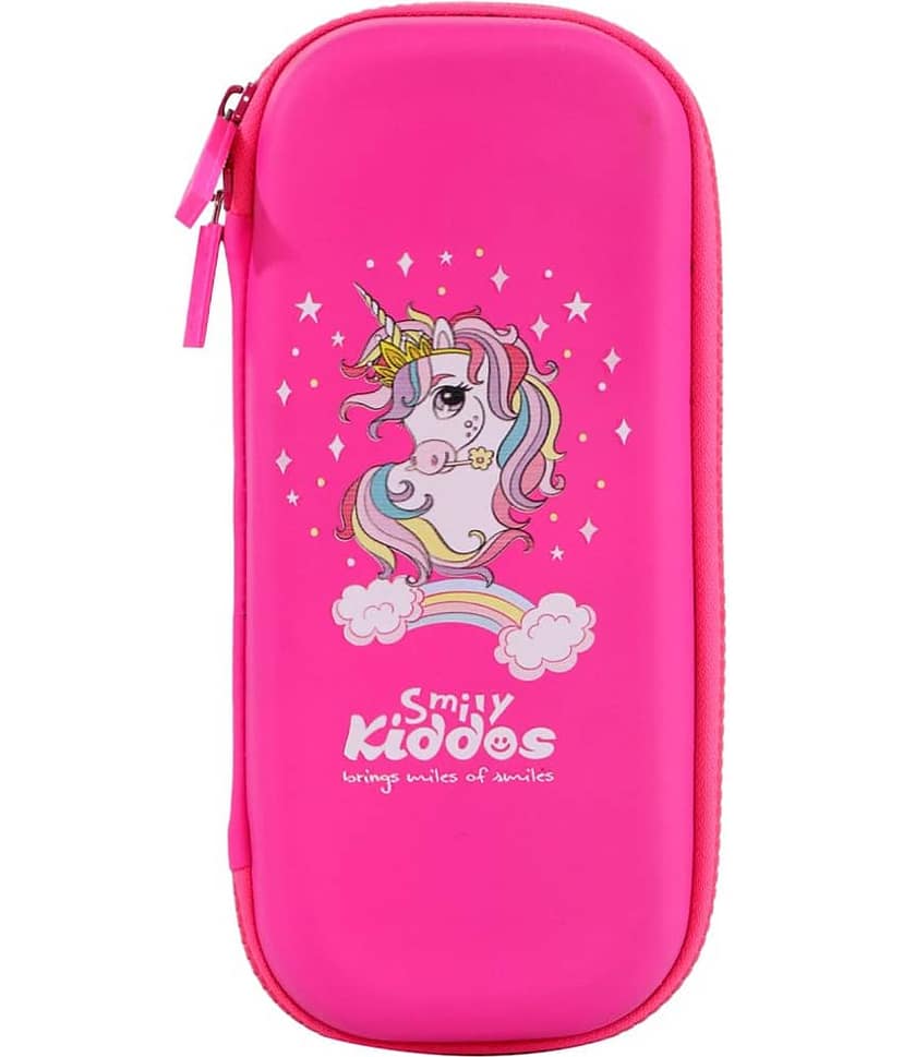 Smily Kiddos Small Pencil case - Unicorn pink