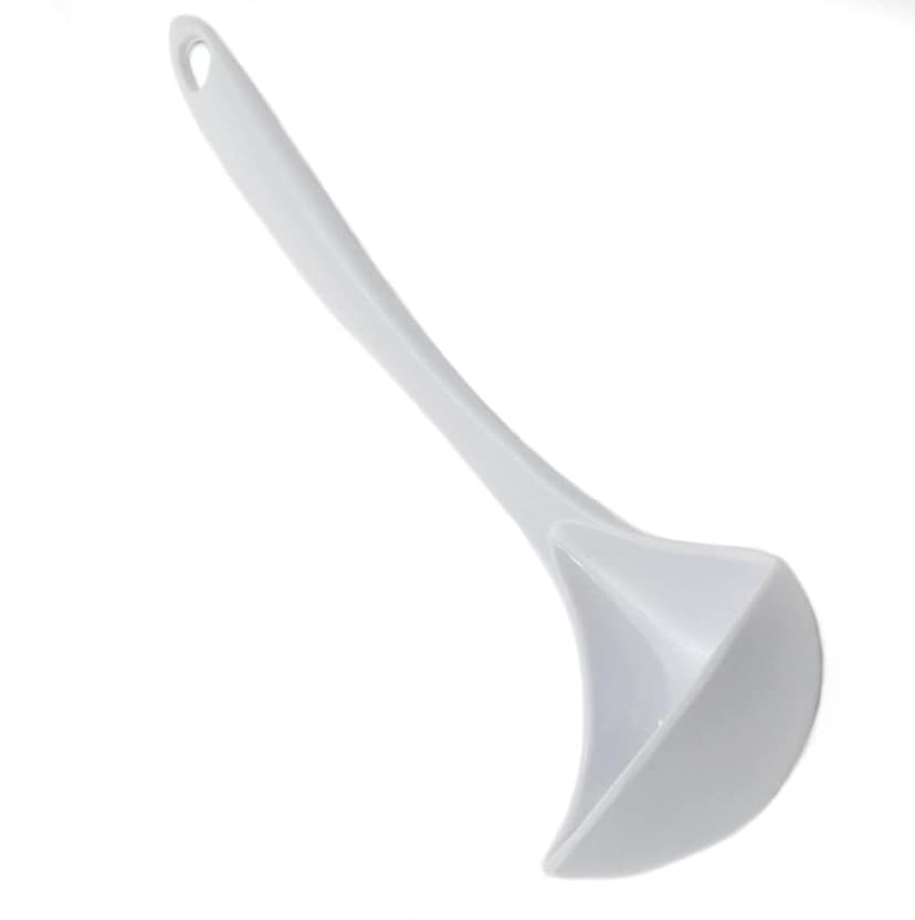 Milton Melamine Veg Serving Spoon | Break Resistant | Curry Serving Spoon | Deep Serving Spoon view 2