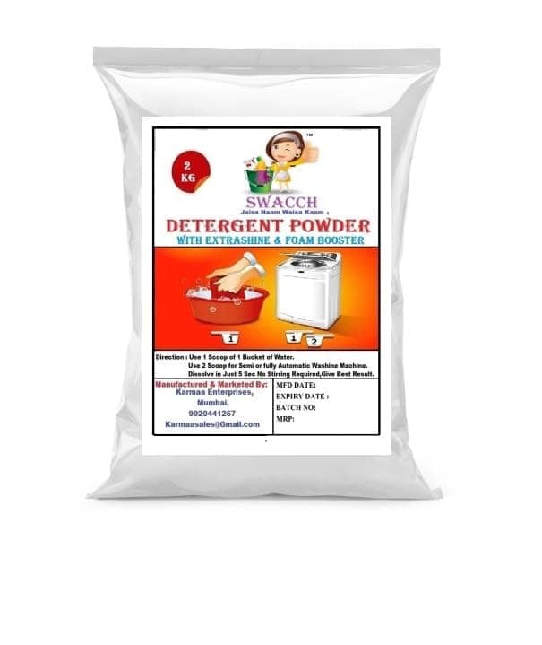 Swacch Detergent Powder (2 kg) High Foam view 2