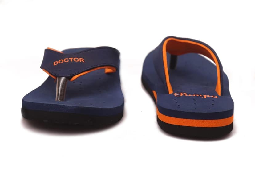 UA 02 BLK GREEN BLUE ORANGE BLK PINK Women's Flip-Flops & Slippers | Ortho Comfort with Style for Women's - Light weight, Soft & Stylish Footwear | Suitable for Knee, Diabetic & Orthopedic Pains view 10