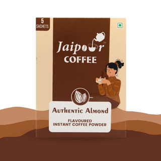 Jaipour Coffee Almond Sachet Box, 37.5 gm - Pack of 5