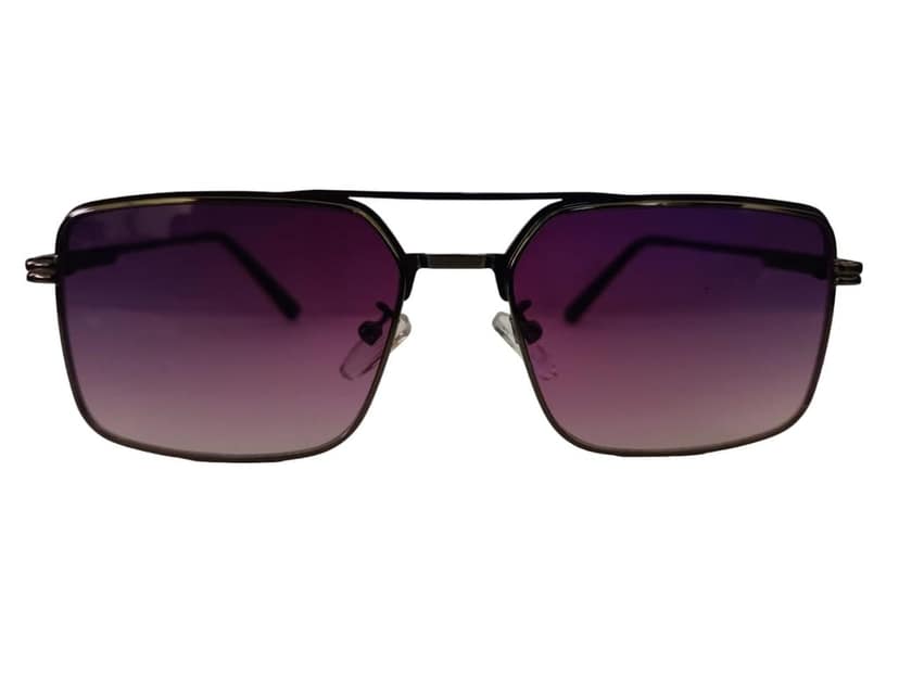 MD Style UV Protected Full Rim Square Metal Frame Sunglasses/Vintage Sunglasses for Men and Women view 2