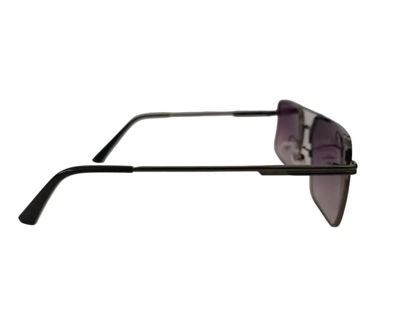 MD Style UV Protected Full Rim Square Metal Frame Sunglasses/Vintage Sunglasses for Men and Women view 4