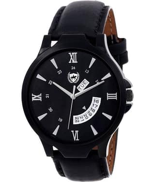 Om Collection omlt-1 Leather Analog Men's Watch