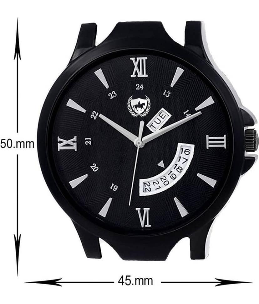 Om Collection omlt-1 Leather Analog Men's Watch view 2