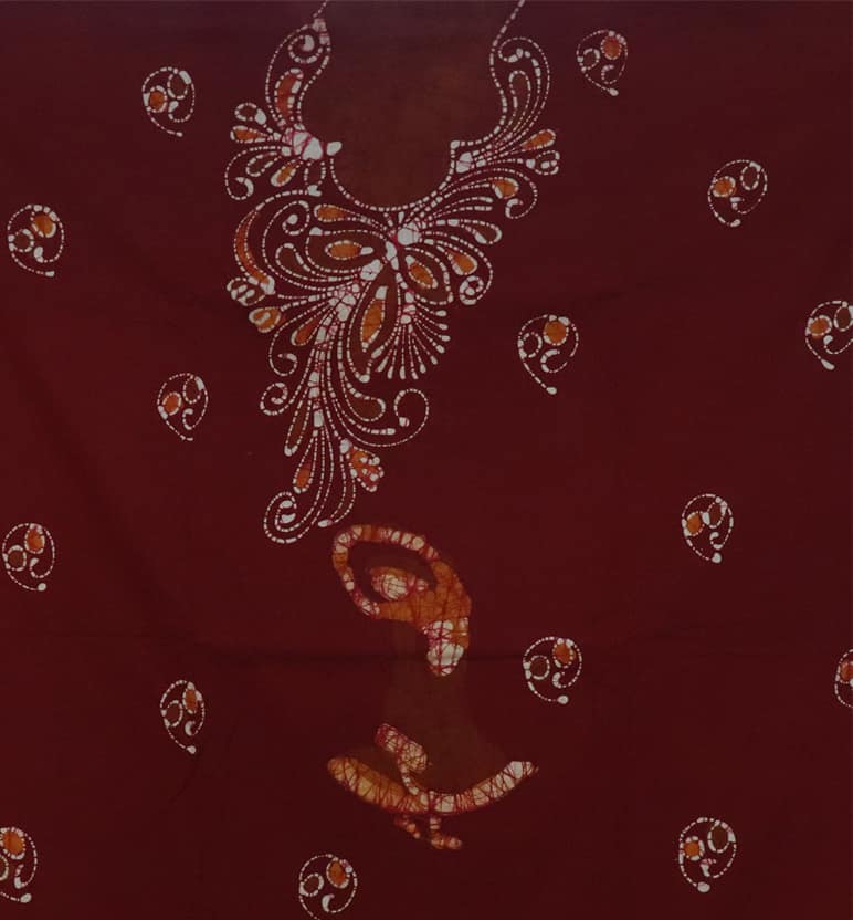 Handcrafted Cotton Batik Print 3-Piece Suit Set view 2