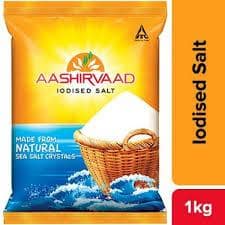 AASHIRVAAD IODIZED SALT 1KG