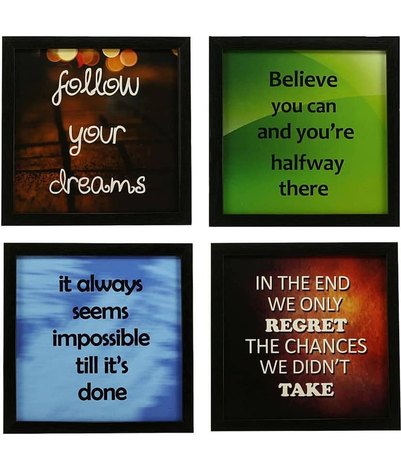 Indianara - Motivational Painting With Frame view 2