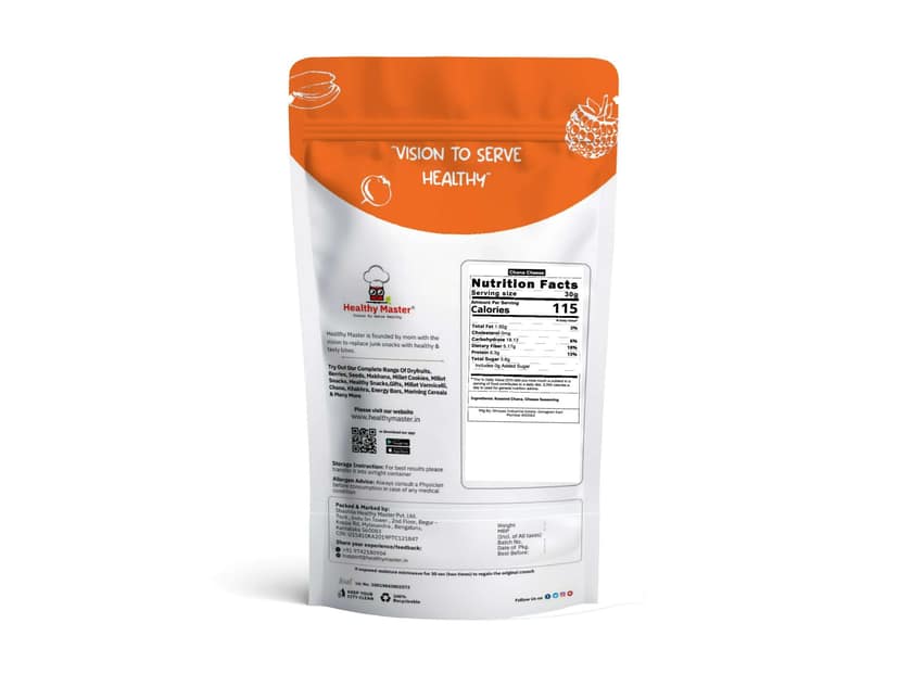 Healthy Master Roasted Cheese Chana - 500 Gram view 2