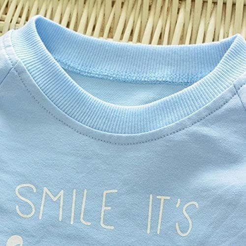 Baby Boys' Elephant Print Long Sleeve T-Shirt and Pants Set view 3