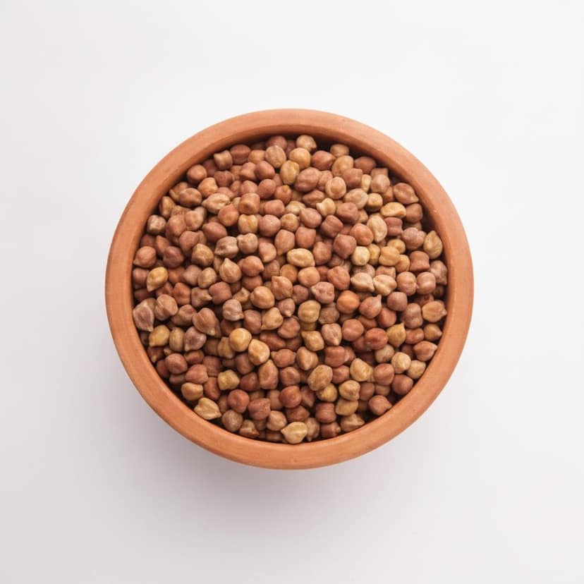 Brown Chickpeas (Kala Chana) - 1 kg - One pack of brown chickpeas view 2