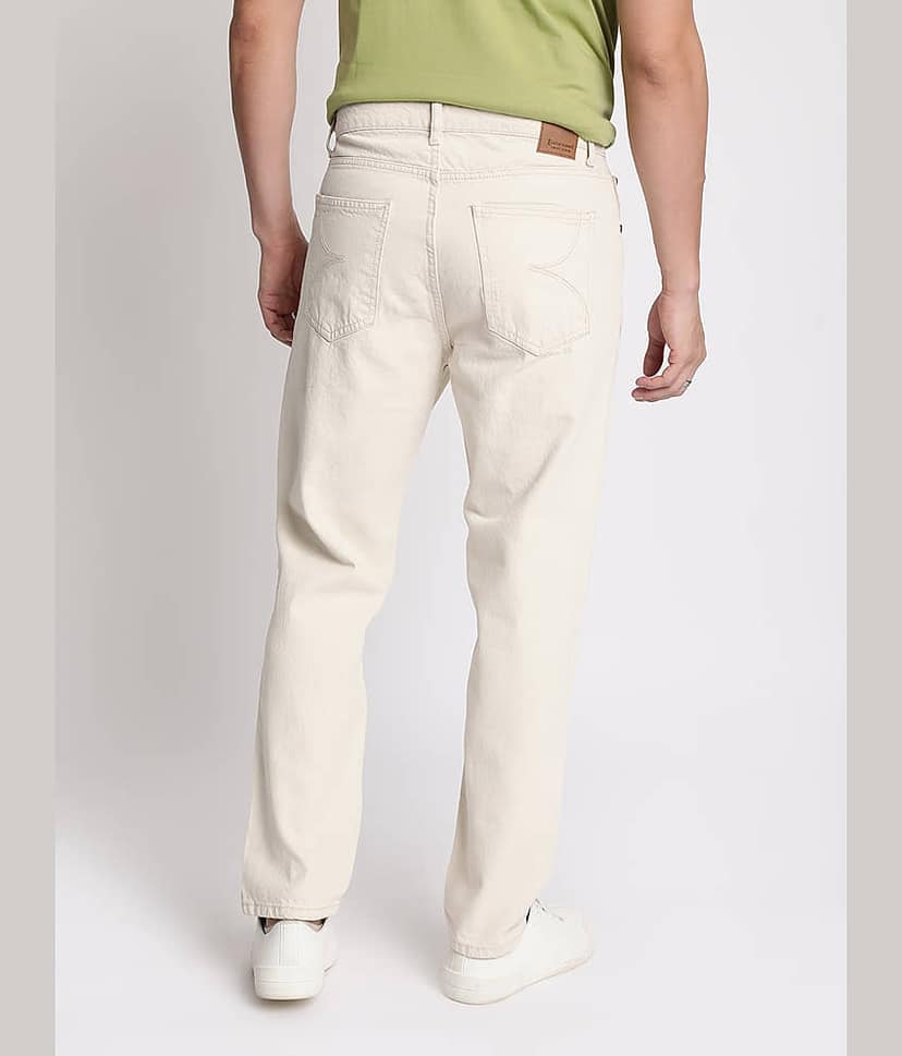 Bene Kleed Regular Fit Clean Look Men's Jeans - Beige ( Pack of 1 ) view 4