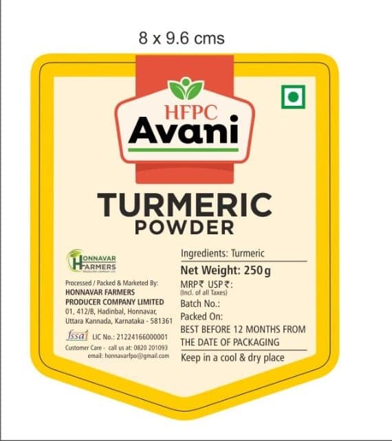 Turmeric powder view 3