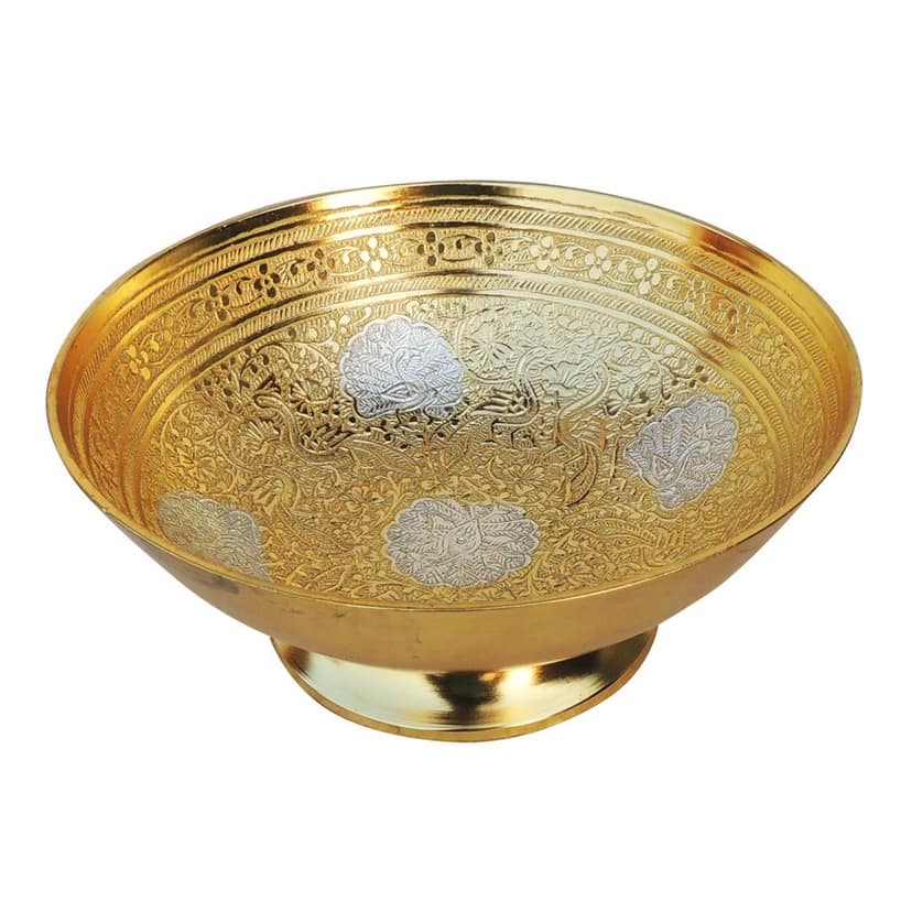Brass Showpiece Katora Beldar Gold finish (BMAS068) view 2