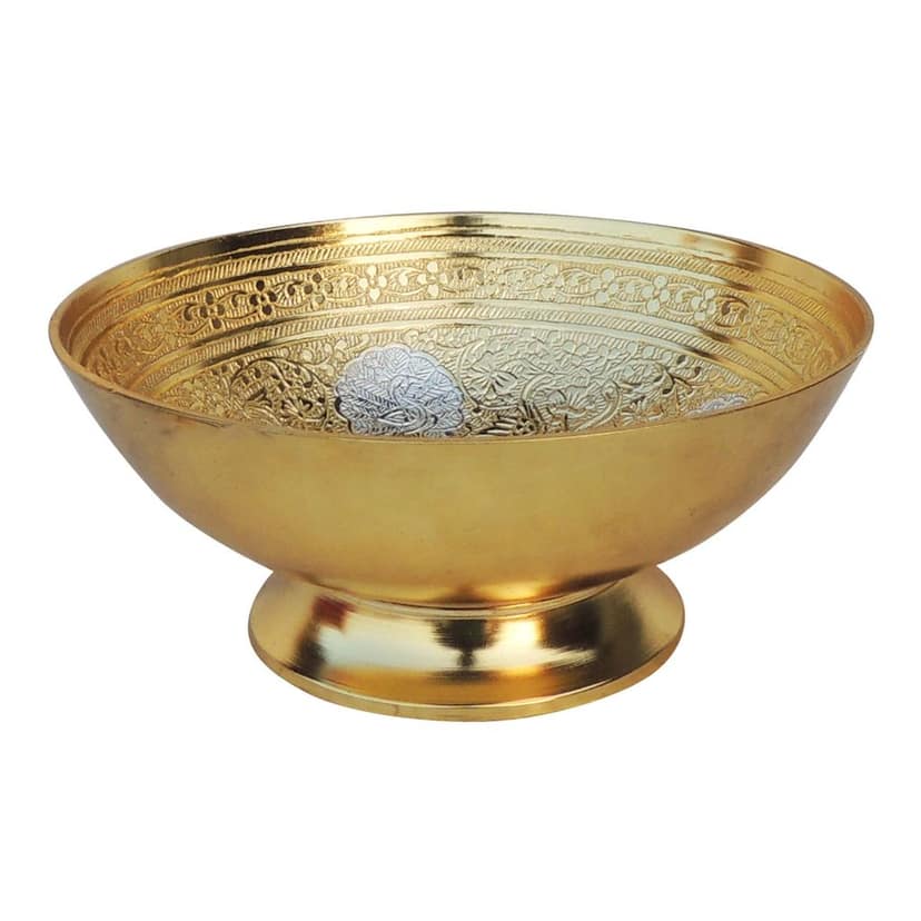 Brass Showpiece Katora Beldar Gold finish (BMAS068) view 4