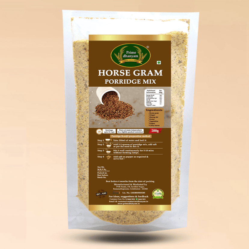 Horse gram Porridge mix 200g pouch (Pack of 2)