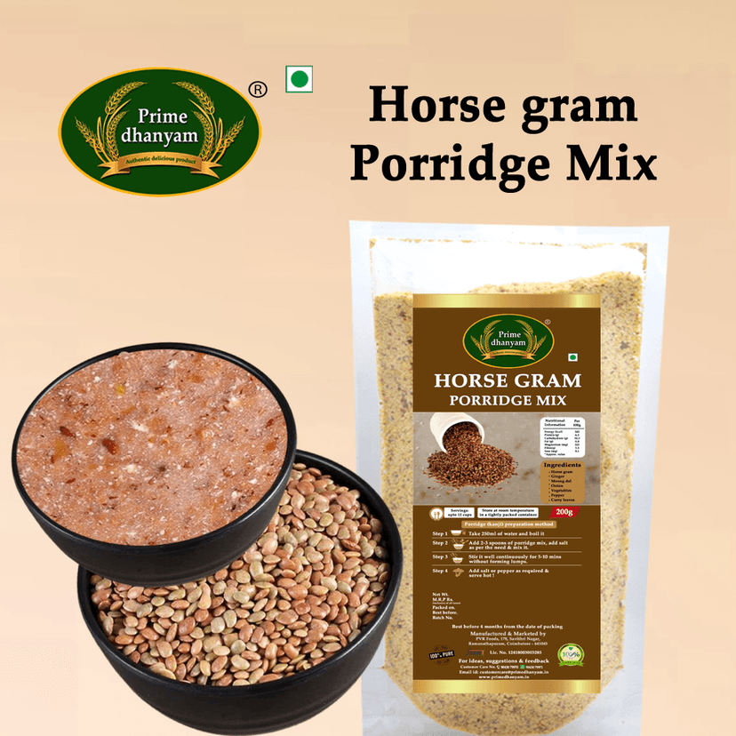 Horse gram Porridge mix 200g pouch (Pack of 2) view 2