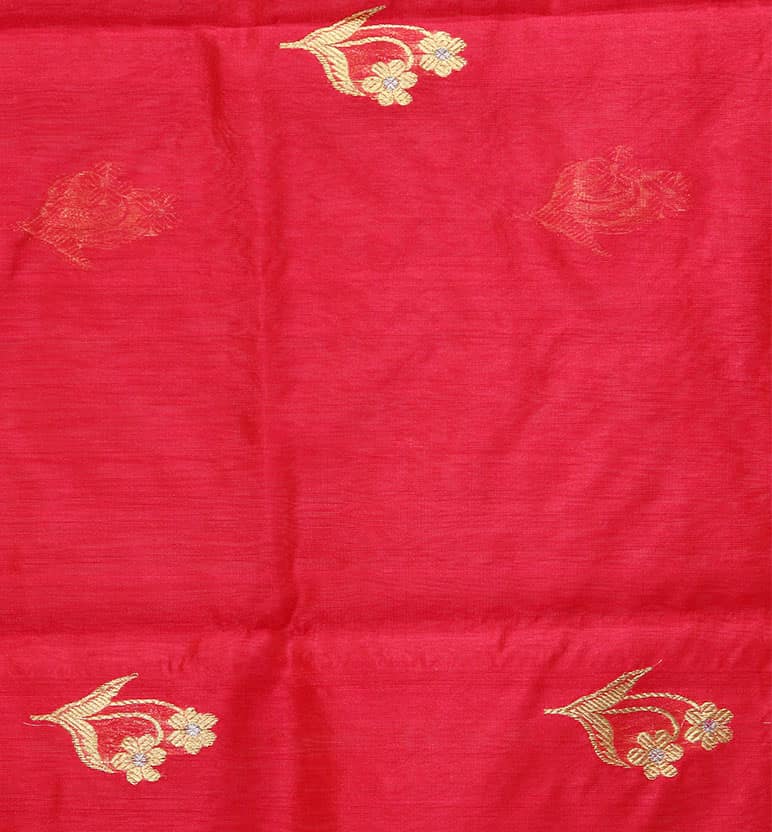 Handloom Chanderi Silk Cotton Saree view 5