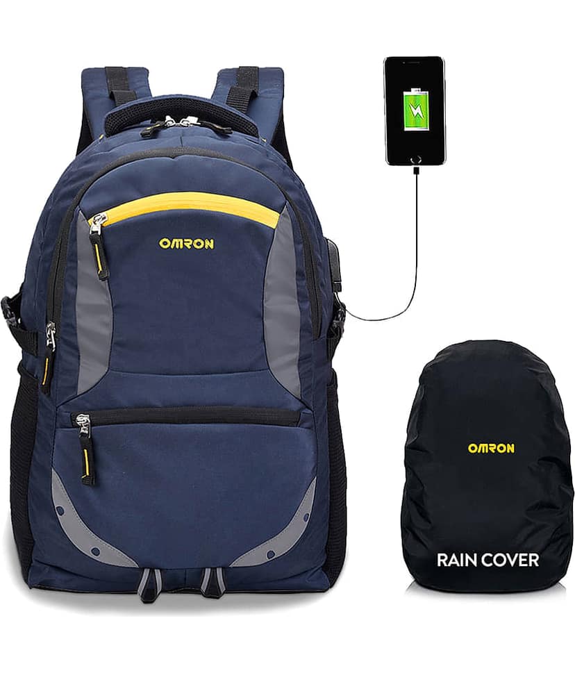 OMRON BAGS 35 Ltrs Blue Laptop Bags