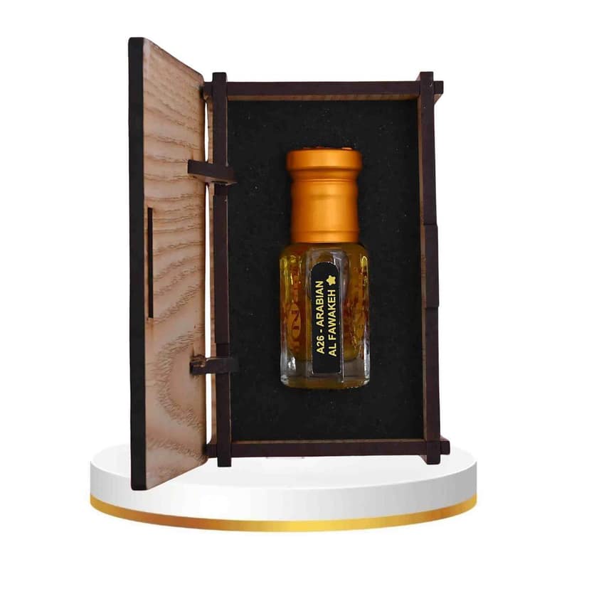 alnaqi fragrances Arabian Al Fawakeh Attar | Alcohol Free| Pack Of 1 | Original & Long Lasting Fragrance | Most Wanted Arabian Aroma |Unisex |