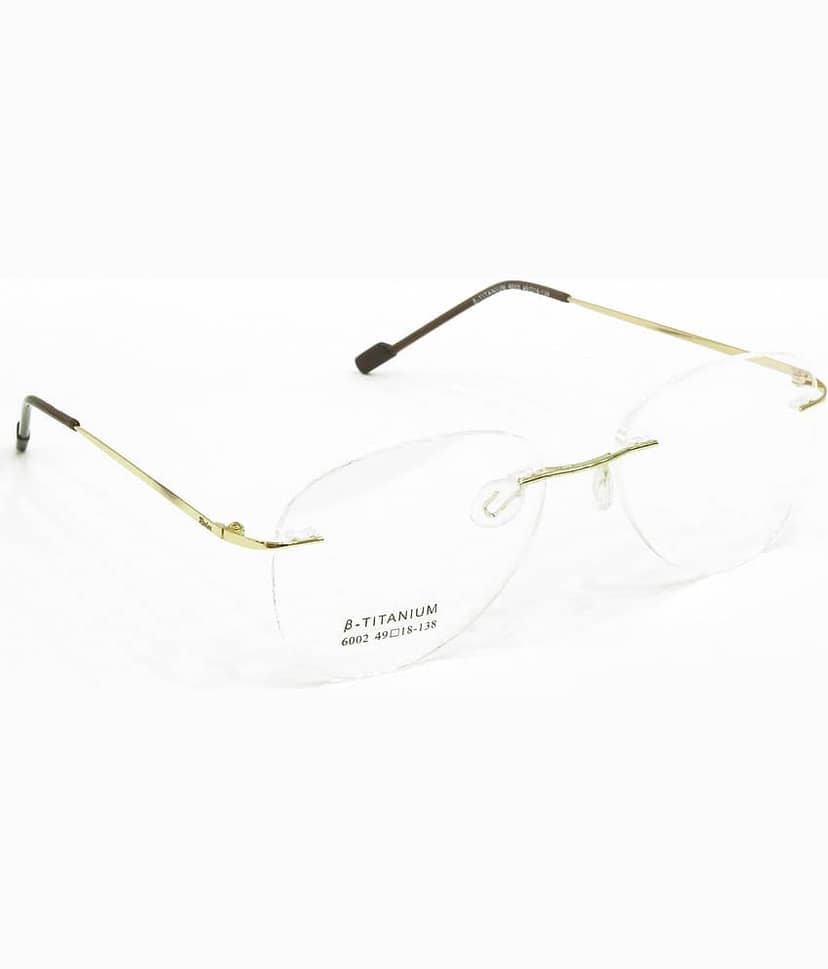 Redex Panto Rimless Reading Glasses view 2