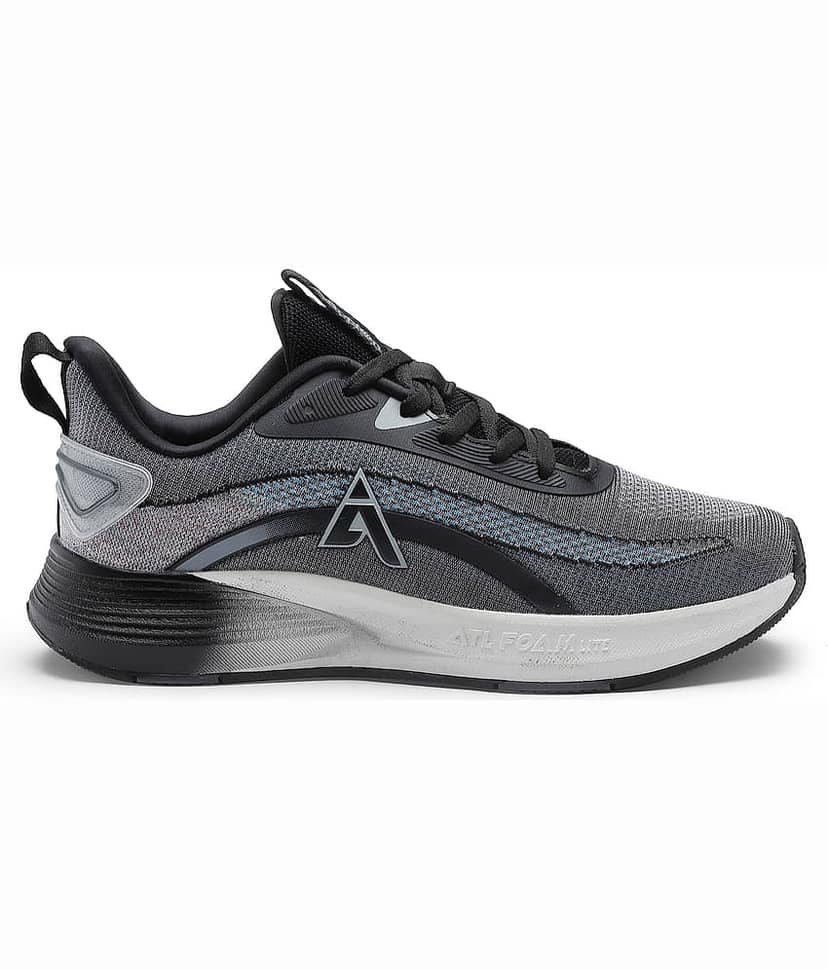 Action - BULLET-109 Black Men's Sports Running Shoes view 2