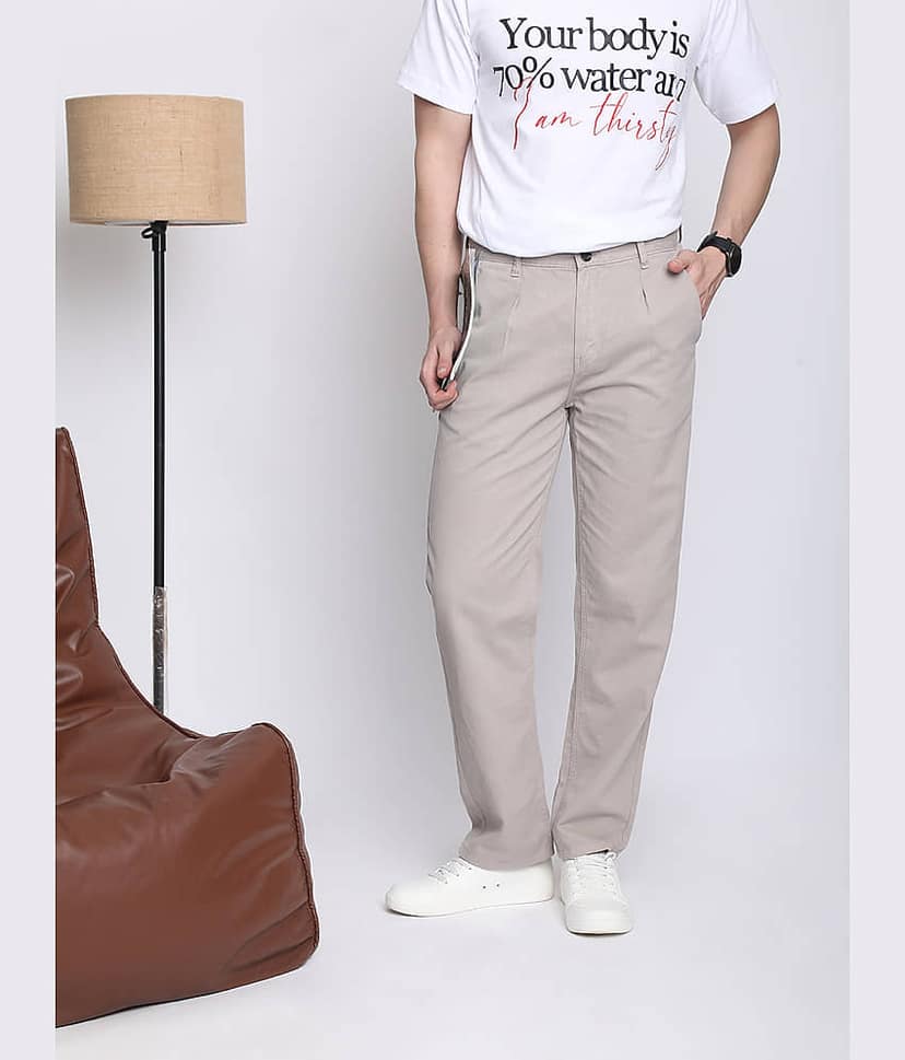 IVOC Straight Flat Men's Chinos - Multi ( Pack of 1 ) view 6