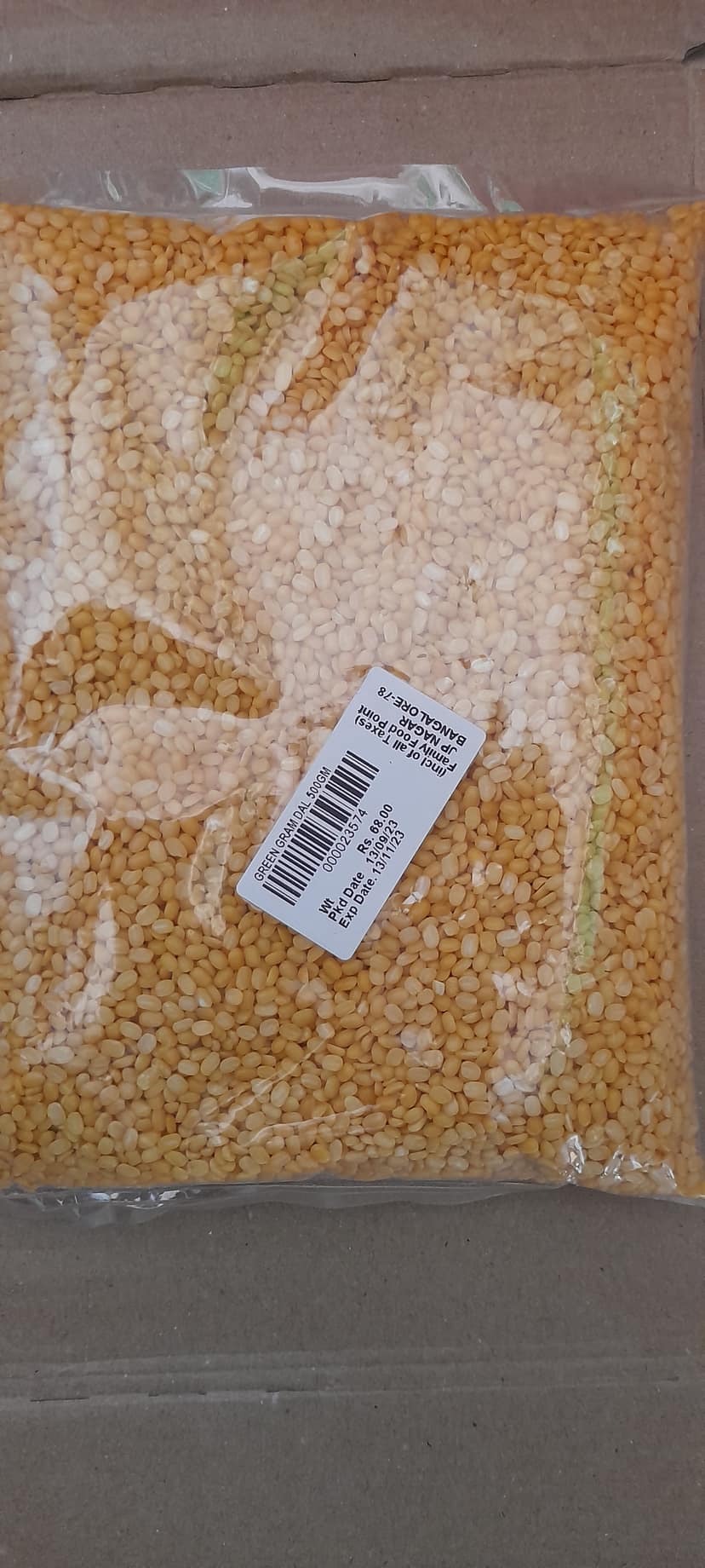 Green gram dal
