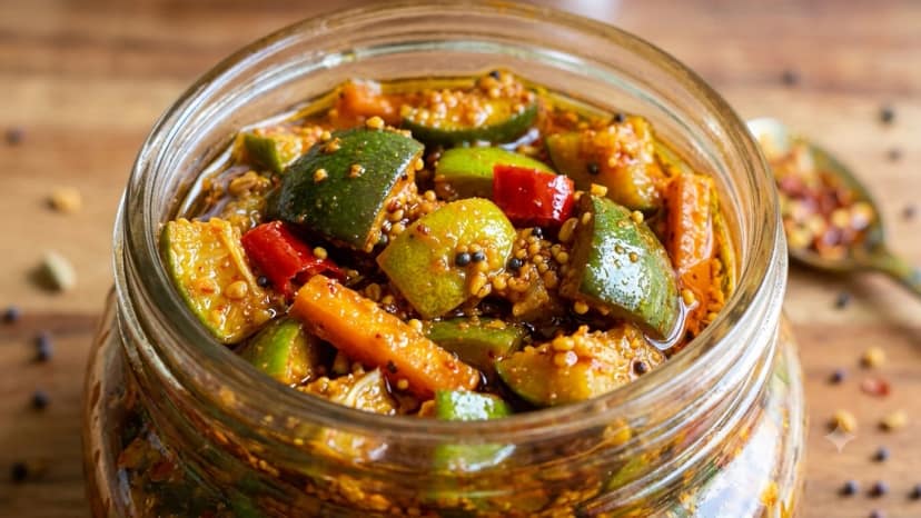 RAZ Filling Traditional Indian Achar (Pickle)