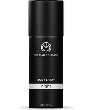 The Man Company Night Deodorant, Long-Lasting Body Spray Deodorant Spray for Unisex 150 ml ( Pack of 1 )