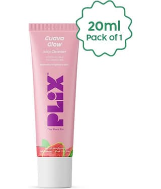 PLIX THE PLANT FIX Guava Glow Juicy Face Wash For Skin Brightening - 20ml