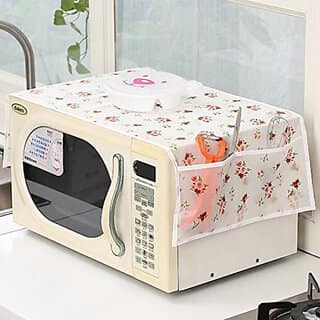 Microwave Oven Cover (Width 35 cm, Multicolor) view 2