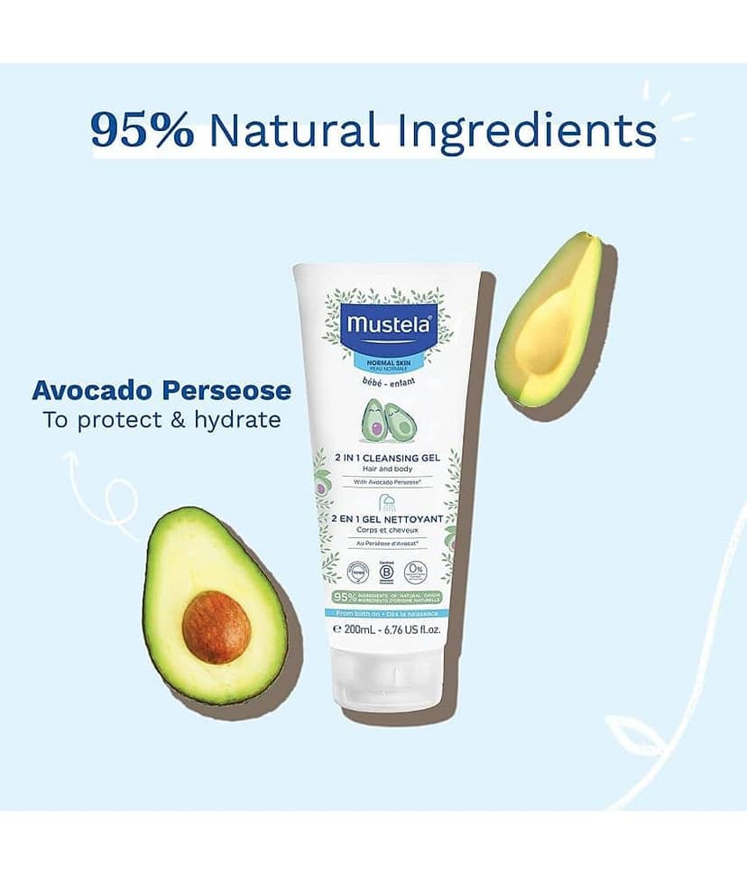 Mustela Baby Body Wash 200 ml ( 1 pcs ) view 2