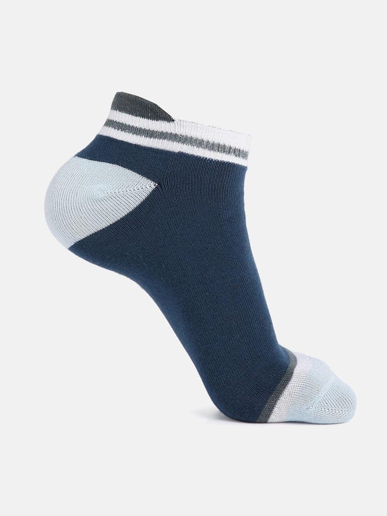Kolor Fusion Men & Women Colourful Ankle Length Premium Cotton Socks (Pack of 5) view 6